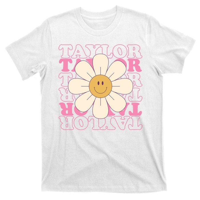 Taylor Groovy Sunflower Retro T-Shirt