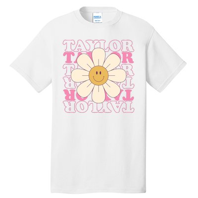 Taylor Groovy Sunflower Retro Tall T-Shirt