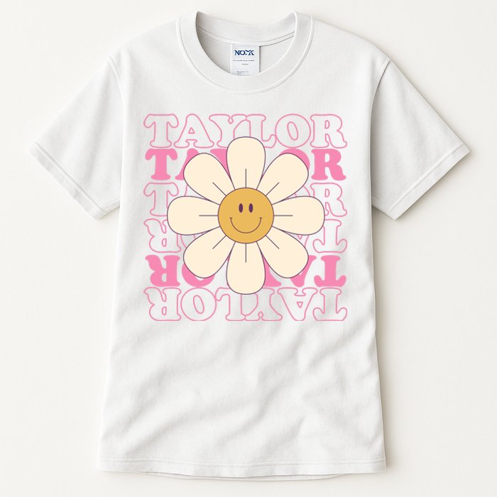 Taylor Groovy Sunflower Retro Tall T-Shirt