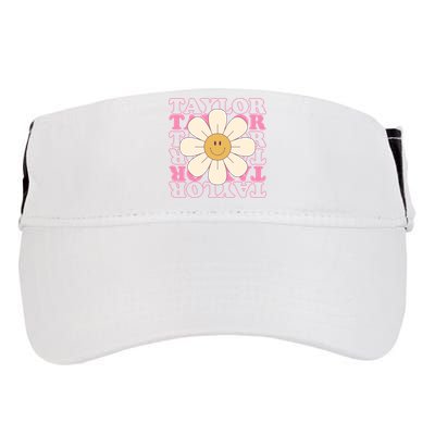 Taylor Groovy Sunflower Retro Adult Drive Performance Visor