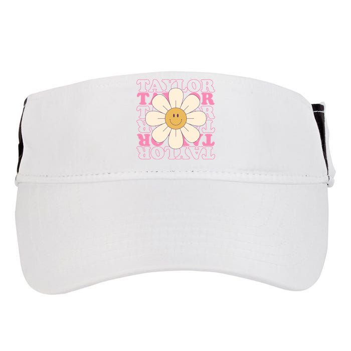 Taylor Groovy Sunflower Retro Adult Drive Performance Visor