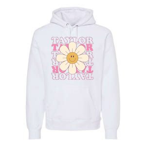 Taylor Groovy Sunflower Retro Premium Hoodie