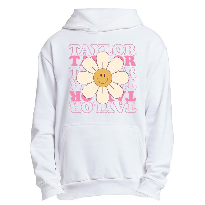 Taylor Groovy Sunflower Retro Urban Pullover Hoodie