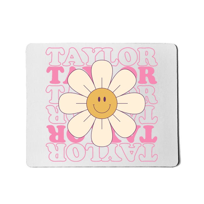 Taylor Groovy Sunflower Retro Mousepad