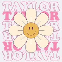 Taylor Groovy Sunflower Retro Baby Bodysuit