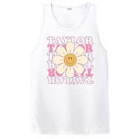 Taylor Groovy Sunflower Retro PosiCharge Competitor Tank