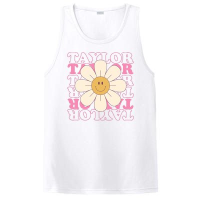 Taylor Groovy Sunflower Retro PosiCharge Competitor Tank