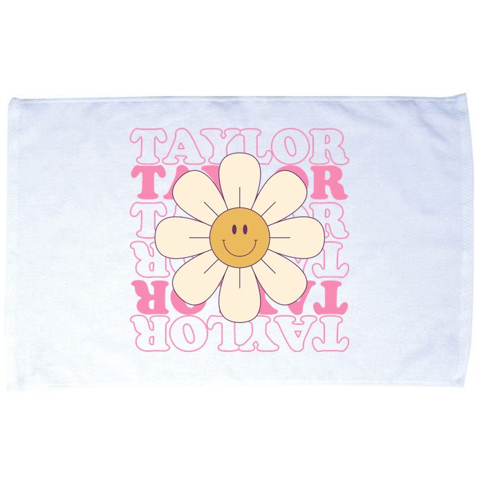 Taylor Groovy Sunflower Retro Microfiber Hand Towel