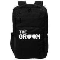 The Groom Squat Bachelor Supplies Party Wedding Impact Tech Backpack