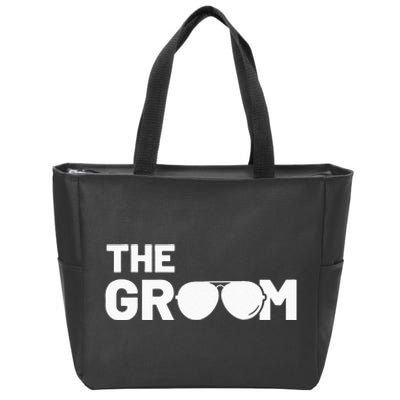 The Groom Squat Bachelor Supplies Party Wedding Zip Tote Bag