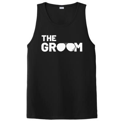 The Groom Squat Bachelor Supplies Party Wedding PosiCharge Competitor Tank