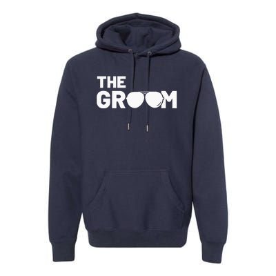 The Groom Squat Bachelor Supplies Party Wedding Premium Hoodie