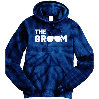 The Groom Squat Bachelor Supplies Party Wedding Tie Dye Hoodie