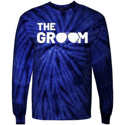 The Groom Squat Bachelor Supplies Party Wedding Tie-Dye Long Sleeve Shirt