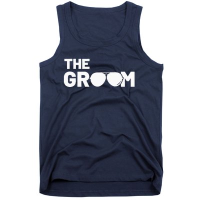 The Groom Squat Bachelor Supplies Party Wedding Tank Top