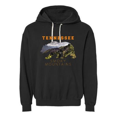 Tennessee Great Smoky Mountains Garment-Dyed Fleece Hoodie