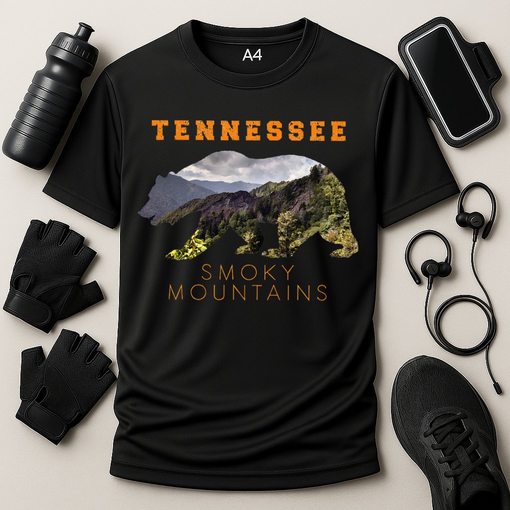 Tennessee Great Smoky Mountains Cooling Performance Crew T-Shirt