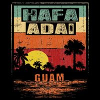 Tropical Guam Seal Hafa Adai Guam Sustainable Bucket Hat