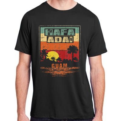 Tropical Guam Seal Hafa Adai Guam Adult ChromaSoft Performance T-Shirt