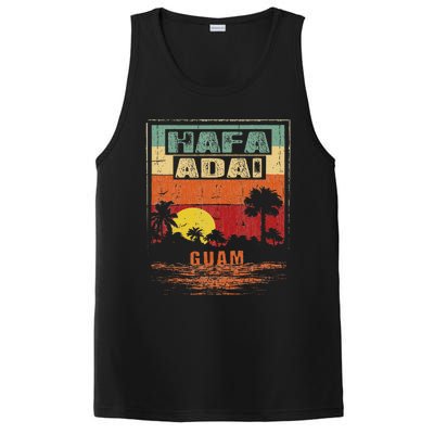 Tropical Guam Seal Hafa Adai Guam PosiCharge Competitor Tank