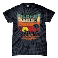 Tropical Guam Seal Hafa Adai Guam Tie-Dye T-Shirt