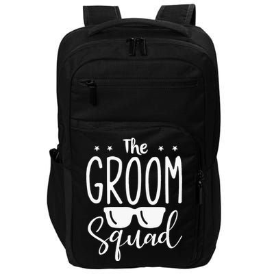 The Groom Squad Wedding Grooms Impact Tech Backpack