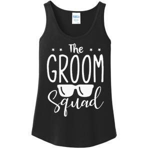 The Groom Squad Wedding Grooms Ladies Essential Tank