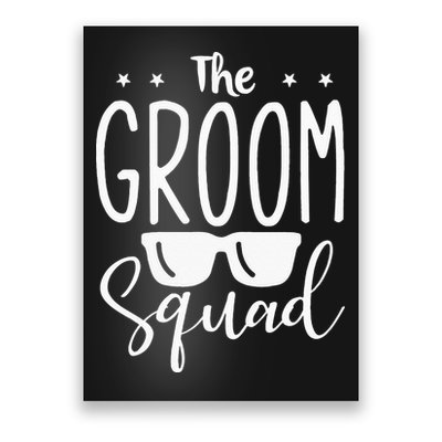 The Groom Squad Wedding Grooms Poster