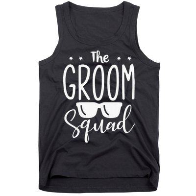 The Groom Squad Wedding Grooms Tank Top