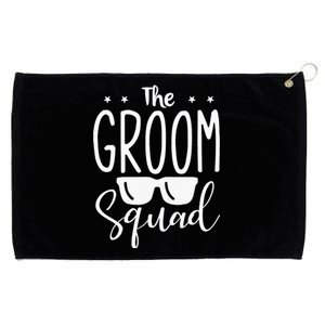 The Groom Squad Wedding Grooms Grommeted Golf Towel