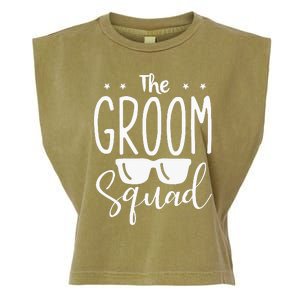 The Groom Squad Wedding Grooms Garment-Dyed Women's Muscle Tee