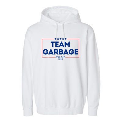 Team Garbage Garment-Dyed Fleece Hoodie