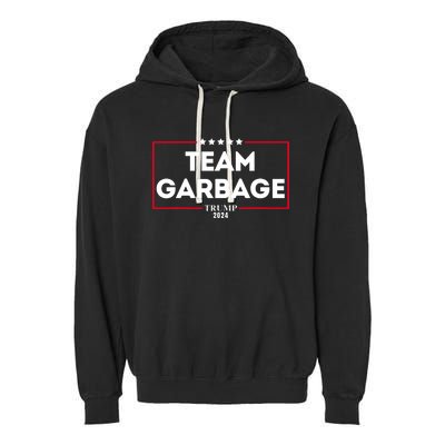 Team Garbage Garment-Dyed Fleece Hoodie