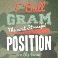 T-ball Gram The Most Stressful Position On The Team Grandma Legacy Tie Dye Trucker Hat