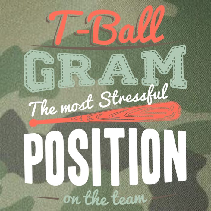 T-ball Gram The Most Stressful Position On The Team Grandma Legacy Tie Dye Trucker Hat