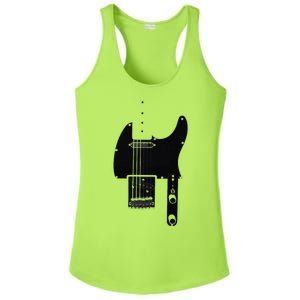 Telecaster Guitar Ladies PosiCharge Competitor Racerback Tank