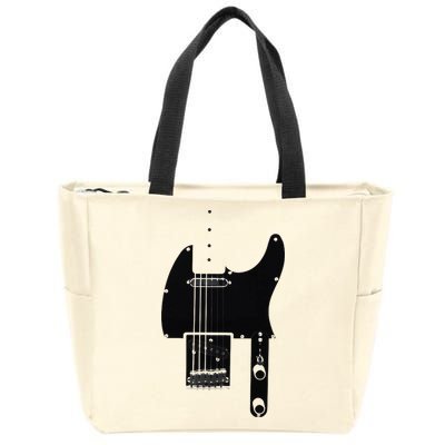 Telecaster Guitar Zip Tote Bag