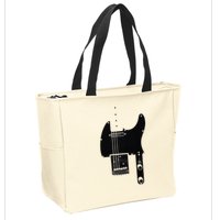 Telecaster Guitar Zip Tote Bag