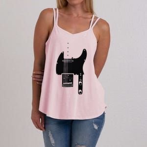 Telecaster Guitar Women's Strappy Tank