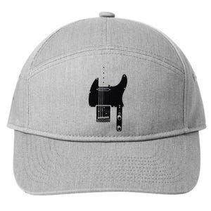 Telecaster Guitar 7-Panel Snapback Hat