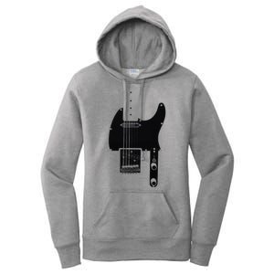 Telecaster Guitar Women's Pullover Hoodie