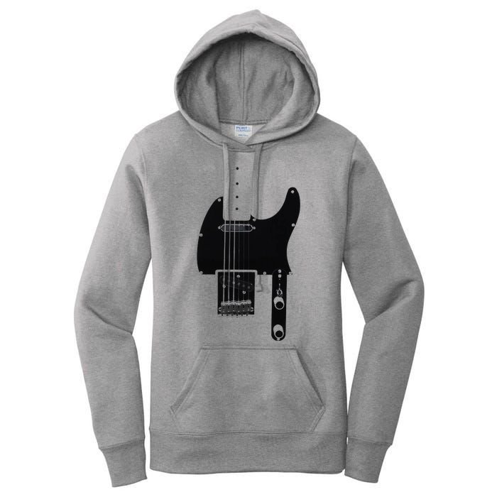 Telecaster Guitar Women's Pullover Hoodie