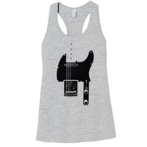 Telecaster Guitar Women's Racerback Tank