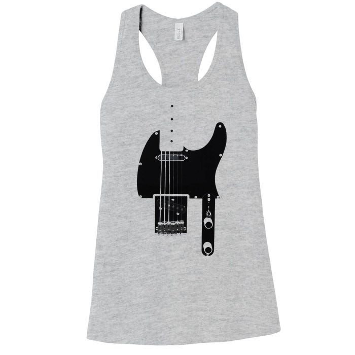 Telecaster Guitar Women's Racerback Tank