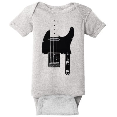 Telecaster Guitar Baby Bodysuit