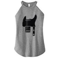 Telecaster Guitar Women's Perfect Tri Rocker Tank