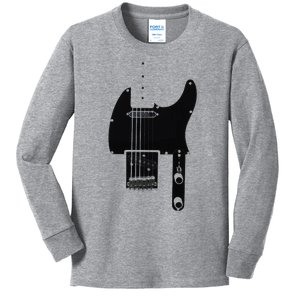 Telecaster Guitar Kids Long Sleeve Shirt