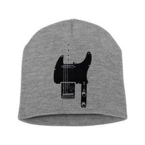 Telecaster Guitar Short Acrylic Beanie