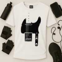 Telecaster Guitar Cooling Performance Crew T-Shirt