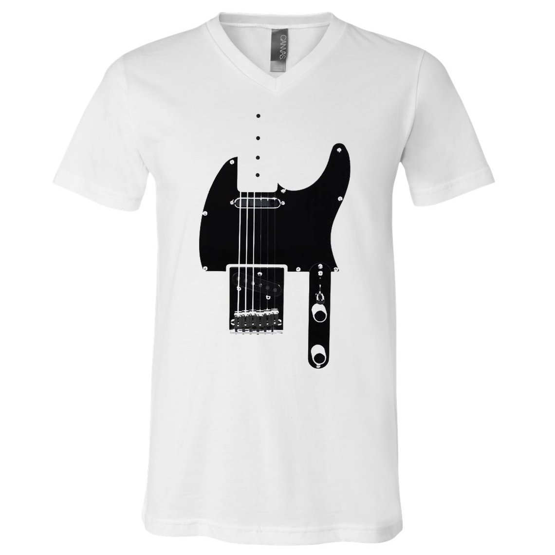 Telecaster Guitar V-Neck T-Shirt